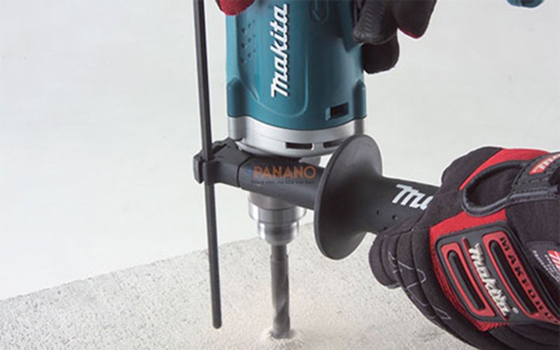 Máy khoan bê tông HP1230 mạnh mẽ, an toàn và tiện dụng