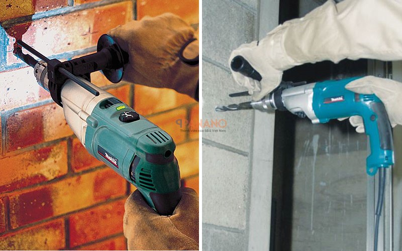 Máy khoan bê tông HP2070 hoạt động êm và an toàn