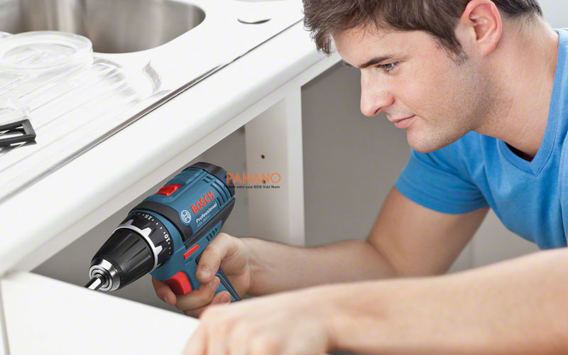 Khả năng khoan trên gỗ, thép của GSR 18-2-LI