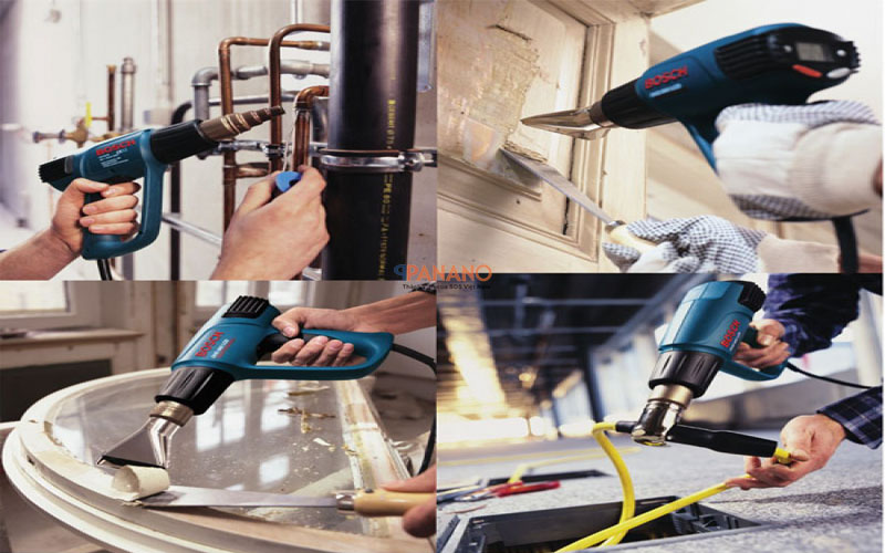 Máy thổi hơi nóng GHG 600-3 được ứng dụng rộng rãi trong đời sống