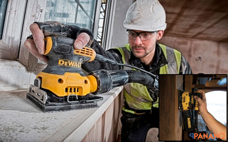 Máy chà nhám rung Dewalt DWE6411