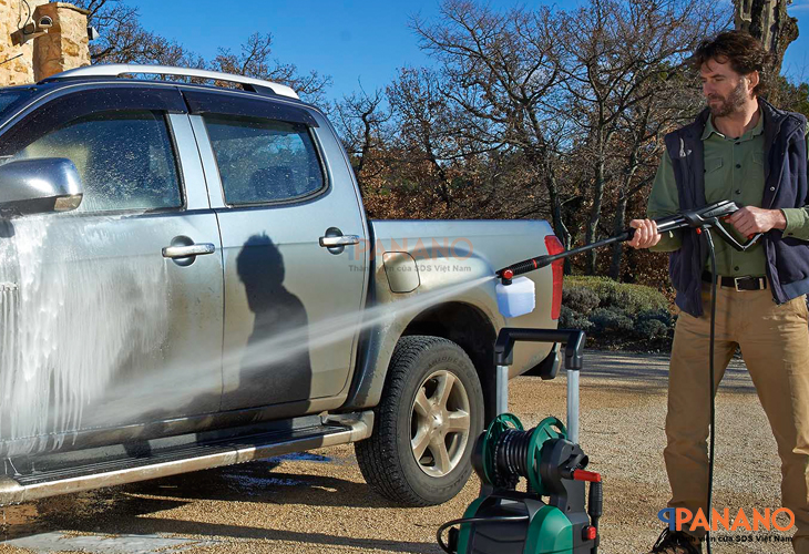 Đầu phun xịt có bình xà phòng Bosch độ bền cao