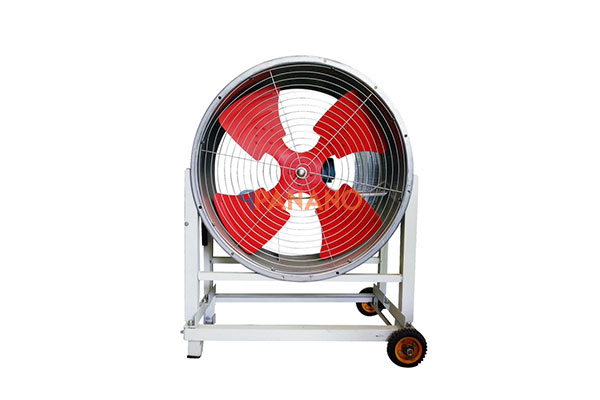  Quạt th&ocirc;ng gi&oacute; DETON SFG c&oacute; ch&acirc;n để di chuyển