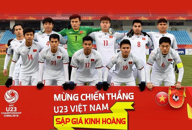 Mừng U23 Việt Nam vào CHUNG KẾT Châu Á