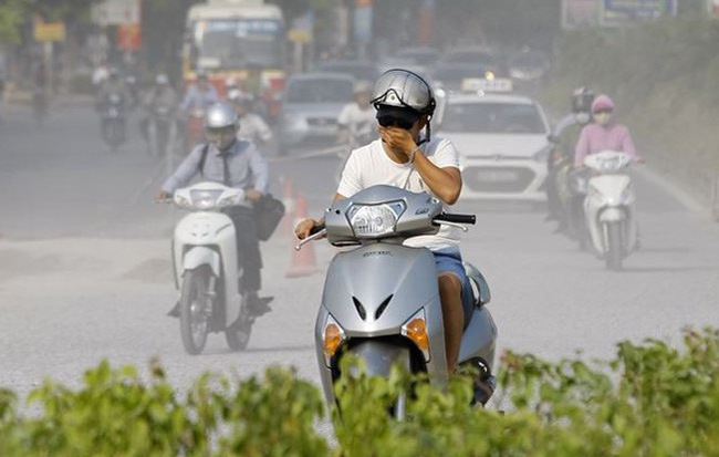 Mức độ ô nhiễm không khí ở mức đáng báo động của Hà Nội 